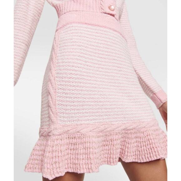 LoveShackFancy Heiress Pink Skirt NWT Size M - Picture 3 of 8